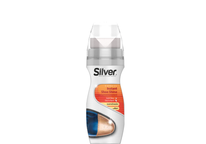 SILVER LIQUID INSTANT SHOE SHINE NEUTRAL- 75ML