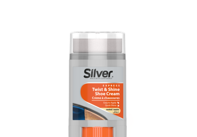 Silver Liquid Instant Shoe Shine Brown - 75ml