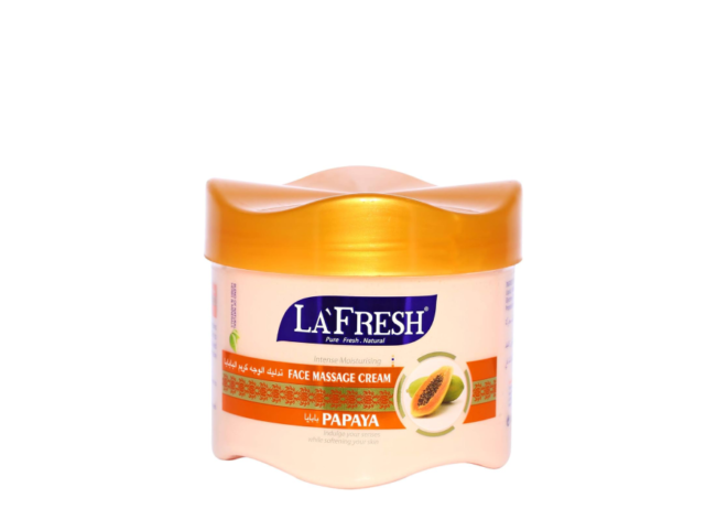 LA'FRESH PURE.FRESH.NATURAL INTENSE MOISTURISING FACE MASSAGE CREAM 500ML