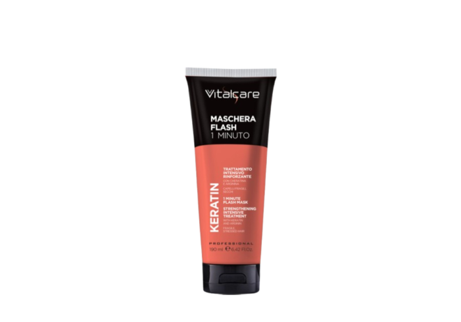VITAL CARE KERATIN FLASH MASK 1 MINUTE PROFESSIONAL - 190ML