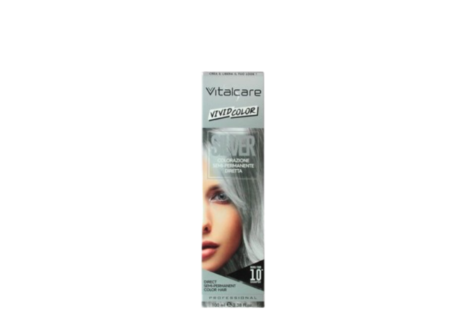VITALCARE VIVID HAIR COLOUR SILVER 100ML
